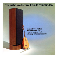 Infinity Audio-Products-Infinity Systems-1977 - Catalog